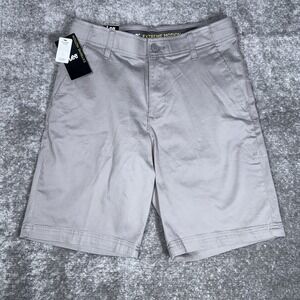 Lee Shorts Men's 30 Gray Extreme Motion Straight‎ Fit Stretch Moisture Wicking